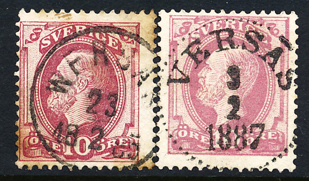 WERSÅS 23.2.1885 (R3) & VERSÅS 3.2.1887 (R3)