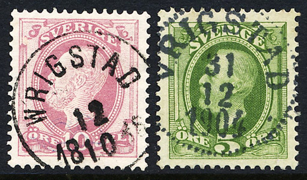 WRIGSTAD 12.10.1886  & VRIGSTAD 31.12.1904 