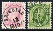 WRIGSTAD 12.10.1886 & VRIGSTAD 31.12.1904