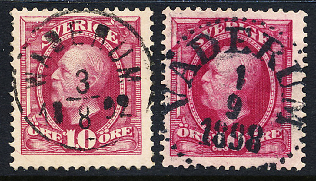 WÄDERUM 3.8.1892 & VÄDERUM 1.9.1898 