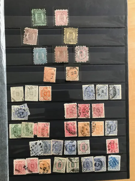 FINLAND 1860 - 1960-talet stpl/ostpl och TYSKLAND 1872 - 1950-tal