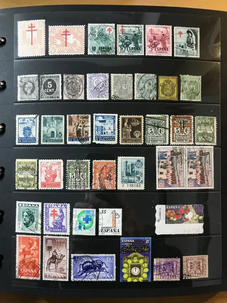 SPANIEN och PORTUGAL o/*/** i visiralbum, 1970-80-tal