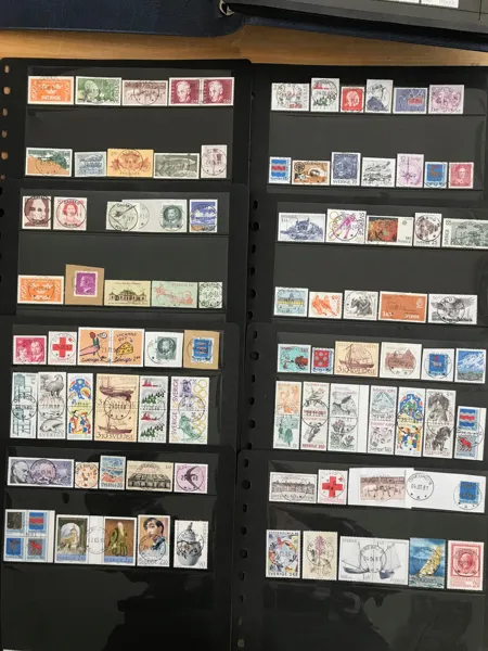 ÖREBRO Samling med Örebros olika moderna stämplar från N59 och framåt