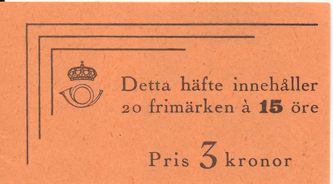 H52 20x 15 öre Vetenskapsakademin