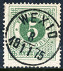F19f grön t.14 WEXIÖ 8.11.1875