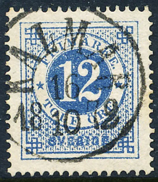 F21e ultramarin blå KALMAR 16.10.1872