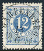 F21m blå GARPENBERG 13.6.1874 - Praktexemplar