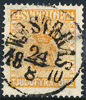 F10  24 öre Vapen  WESTERÅS 24.8.1870