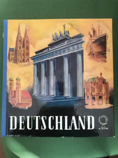 TYSKLAND Stämplat/ostämplat/postfriskt i välfyllt Schaubek-album 1872-1960-talet